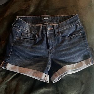 Aeropostale Low Rise Denim Shorts